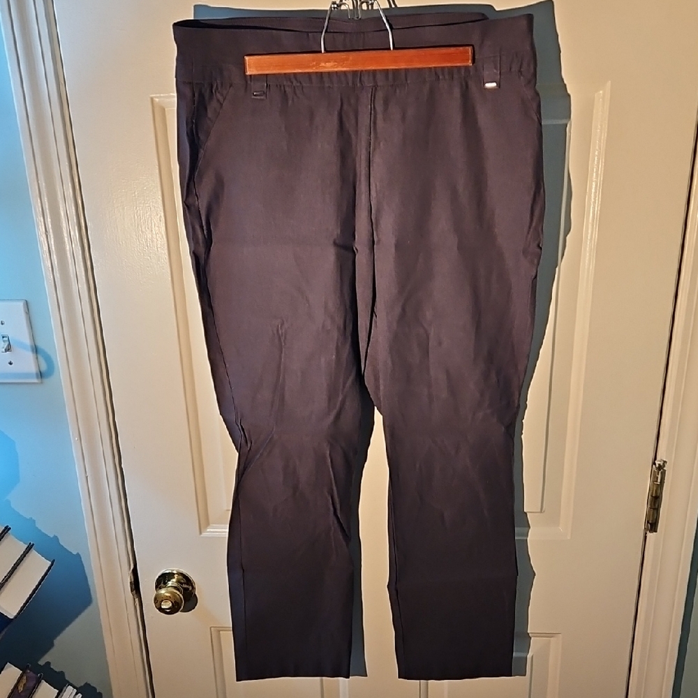Kim Rogers Women's Dark Gray Skinny Pants